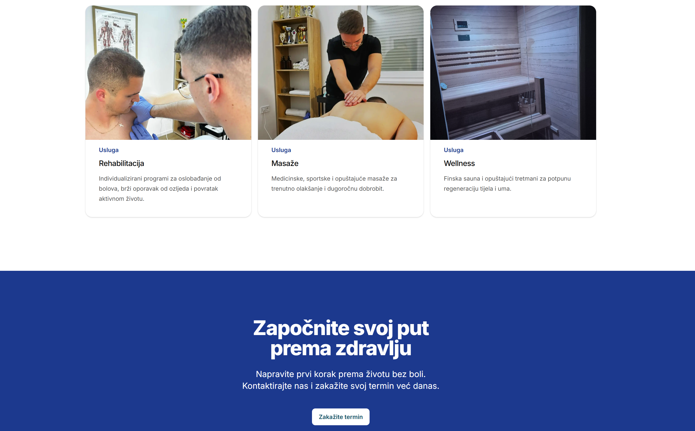 Physiotheraphy Clinic Website Development
